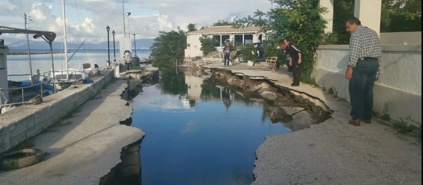 Κακοκαιρία «Μπάλλος»: Την πληγείσα Κέρκυρα επισκέφθηκε κλιμάκιο του ΣΥΡΙΖΑ